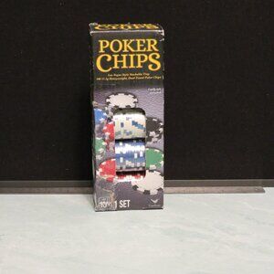 Cardinal Heavyweight POKER CHIPS SET W Vegas Style Stackable Tray